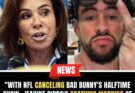 SUPER BOWL ERUPTION: In an unprecedented move, NFL officials CANCEL Bad Bunny’s Halftime Show after days of fierce backlash and political pressure — and in a stunning twist, Jeanine Pirro storms into the spotlight, delivering a scathing statement that not only defends the decision but warns of “greater consequences” if boundaries continue to be crossed… leaving fans stunned, critics divided, and the future of America’s biggest sporting stage more uncertain than ever…